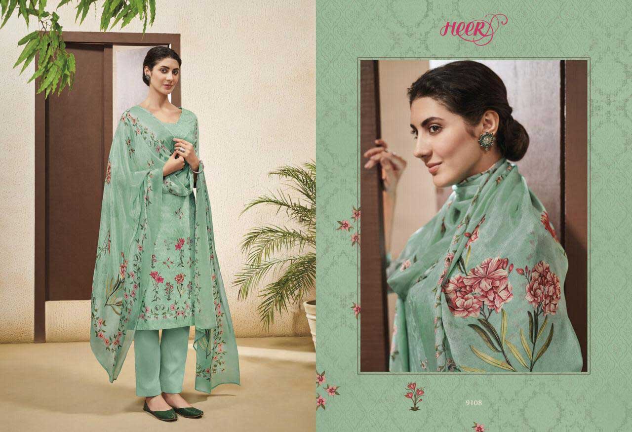 Kimora Heer Vol 48 Cross Stitch Embroidered Salwar Suits Kimora Heer Vol 48 Cross Stitch Embroidered Salwar Suits